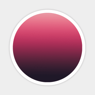 Raspberry Ombre Magnet